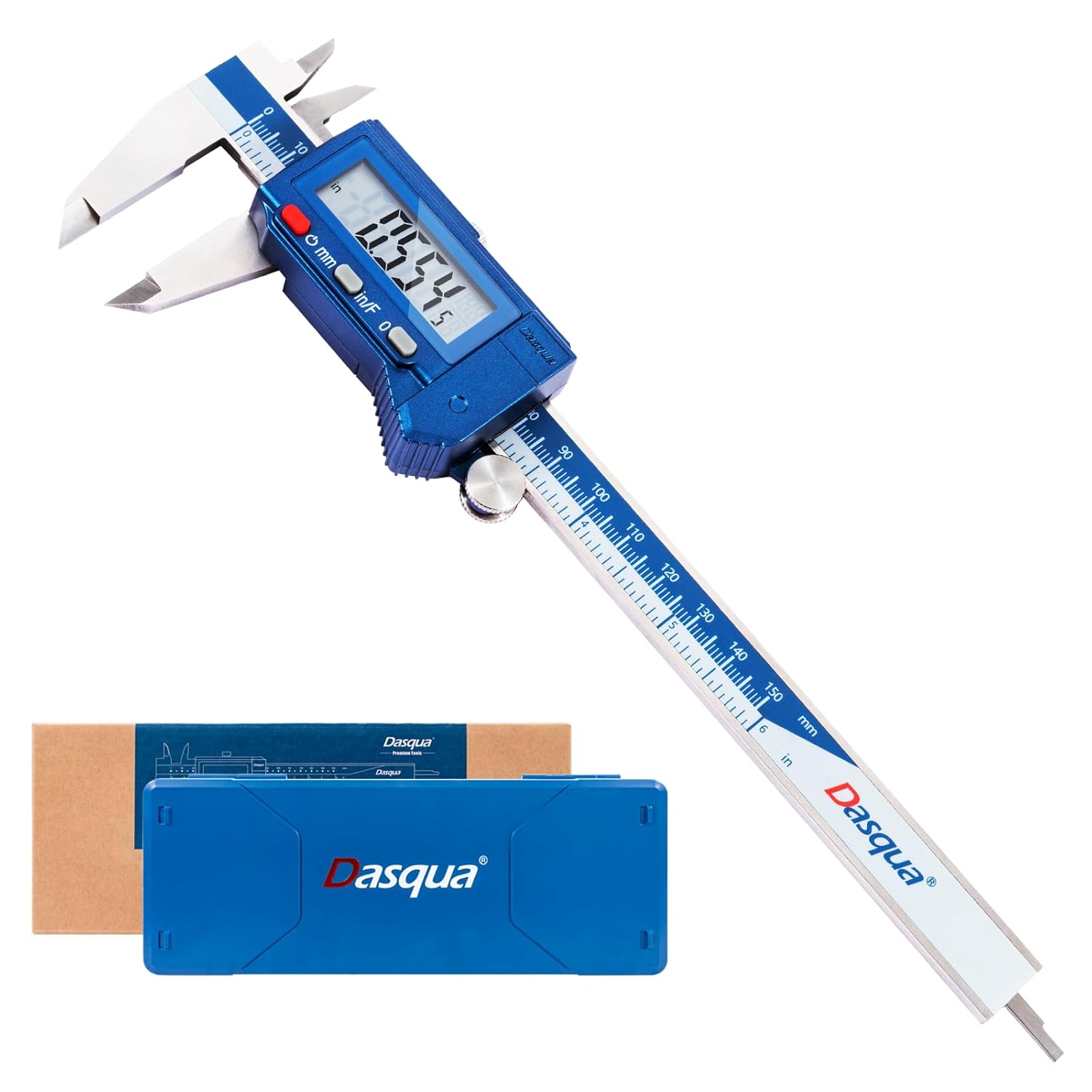 61VJAHC0S5L._SL1500_ Dasqua 6” IP54 Digital Caliper - Image 1