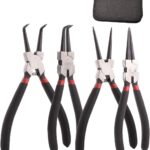 AGOOBO 4 Pack Snap Ring Pliers Set Heavy Duty