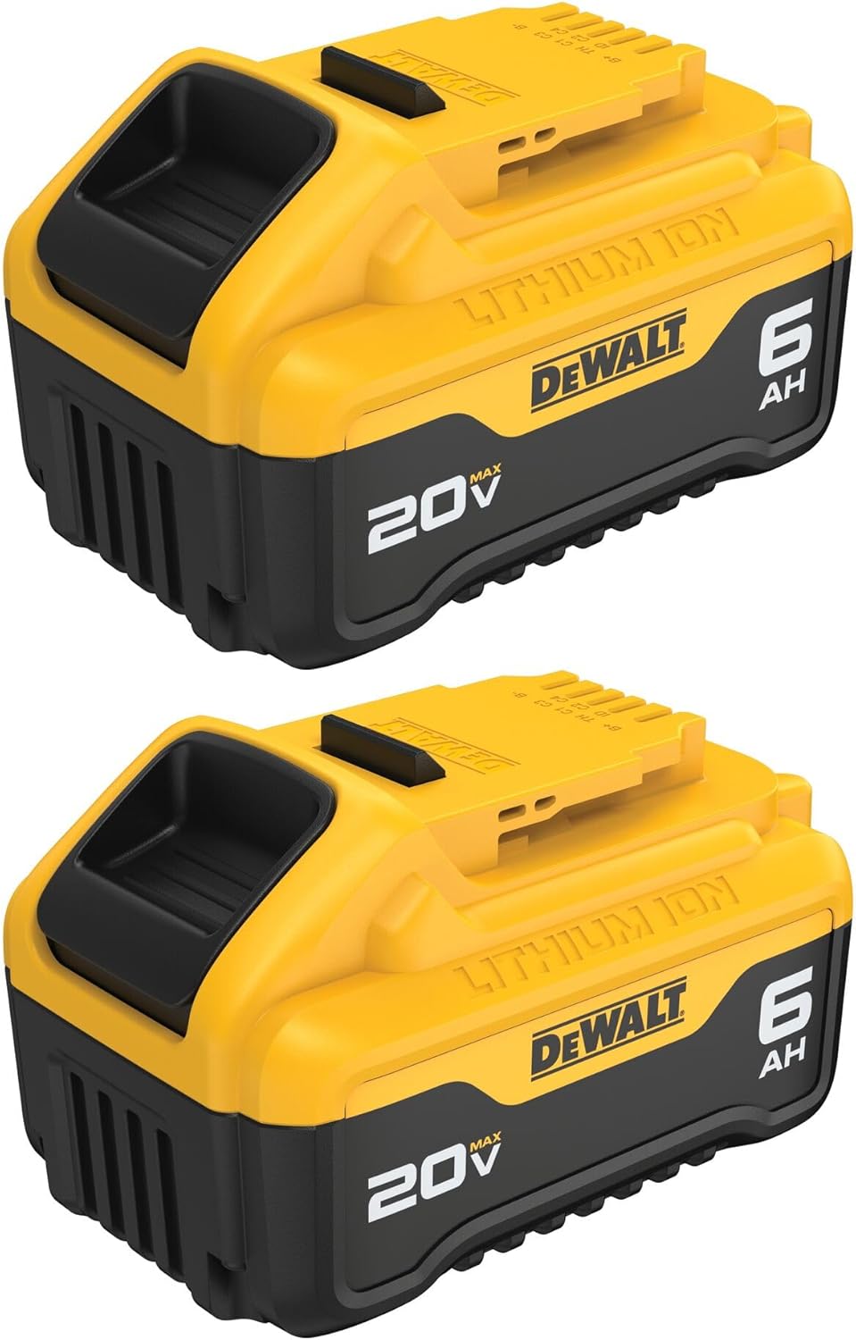 712inJGv3jL._AC_SL1500_ DEWALT 20V MAX XR Battery 6 Ah Lithium Ion - Image 1