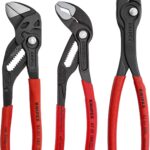 KNIPEX Tools 9K 00 80 156 US 3 Pc Top Selling Pliers Set