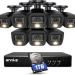 ANNKE 3K Lite Wired Security Camera System Outdoor with AI Human/Vehicle Detection