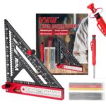 6 in 1 Rafter Square with Carpenter Pencil