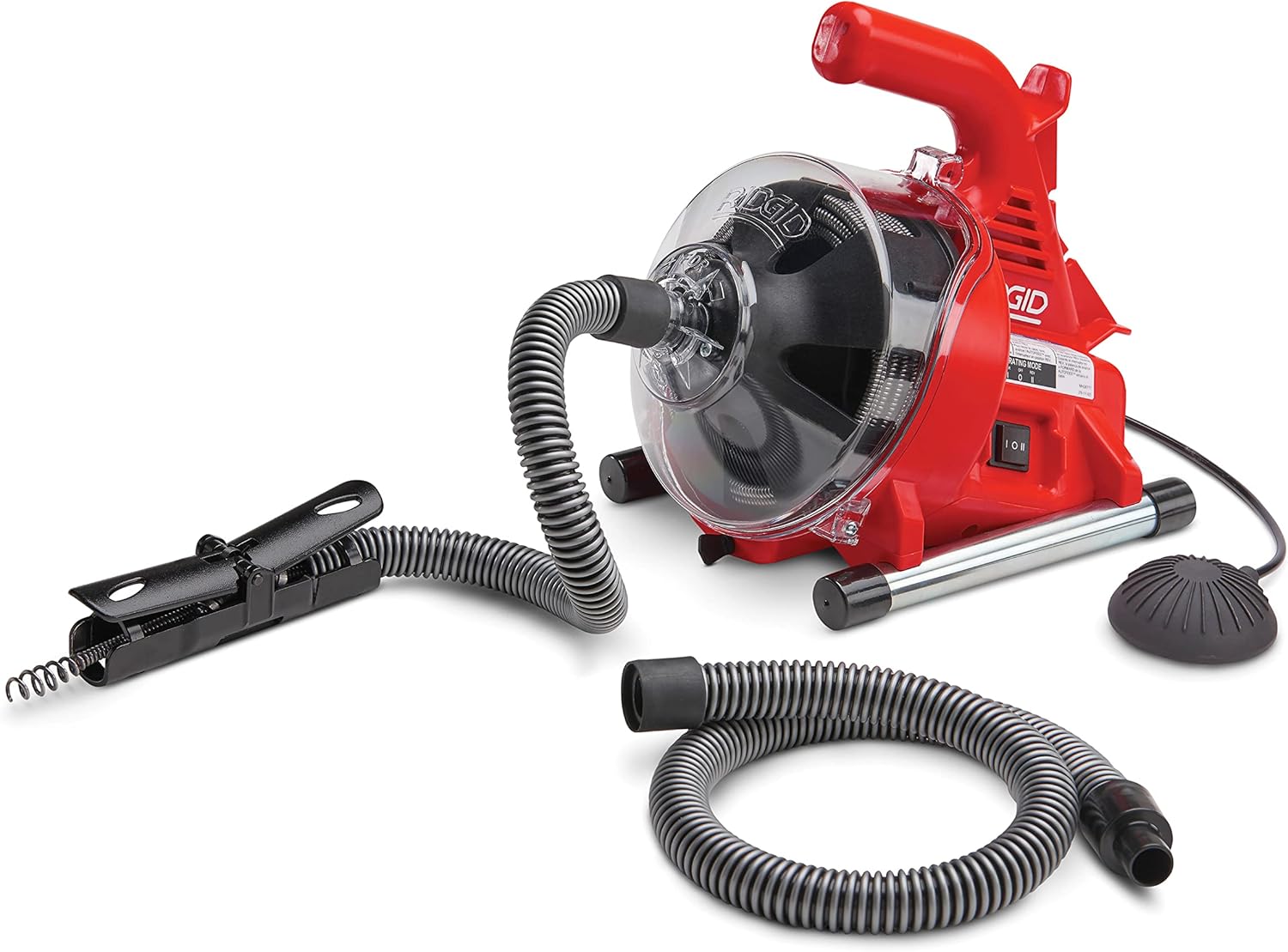 81sO9igsTUL._AC_SL1500_ RIDGID 55808 PowerClear 120-Volt Drain Cleaning Machine Kit for Tubs - Image 1