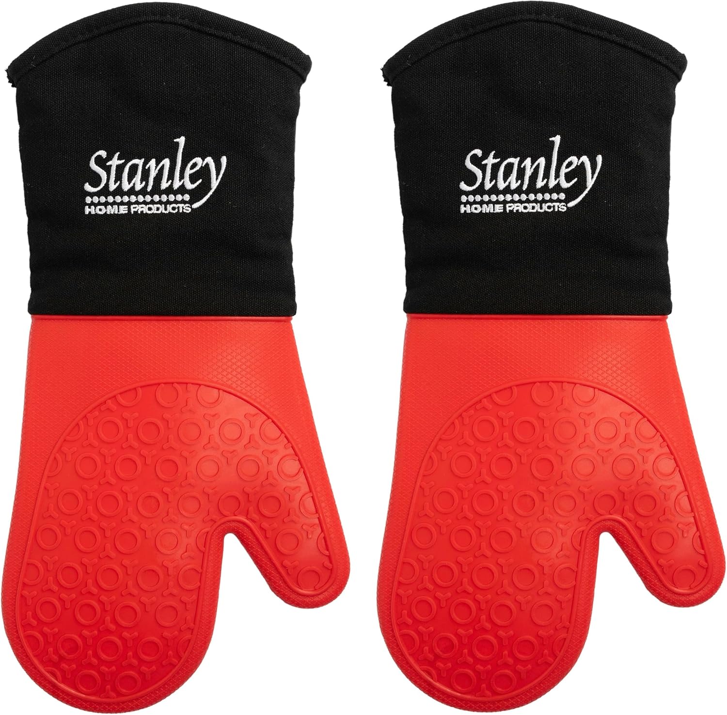 91W6ewQldQL._AC_SL1500_ Stanley Home Products Silicone Oven Glove – Hand & Arm Protection – Hottest Plates - Image 1