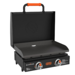 Blackstone OTG 22 Inch Tabletop Griddle Plate with Built-In Hood