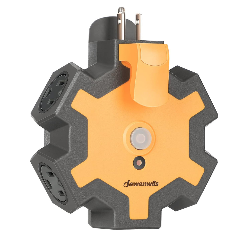 Untitled design - 2026-06-03T051530.335 DEWENWILS Outdoor Extension Cord Power Adapter - Image 1