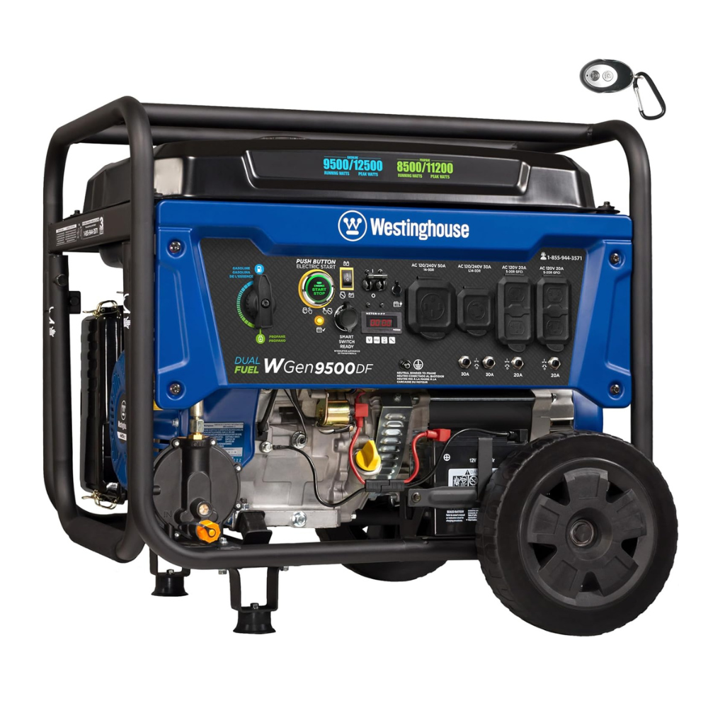 Untitled design - 2026-06-03T051550.618 Westinghouse 12500 Watt Dual Fuel Home Backup Portable Generator - Image 1