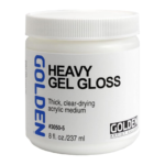 Golden Artist Colors - Heavy Gel Gloss - 8 oz Jar
